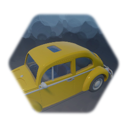 Remix of VW Beetle (1967) with headlights