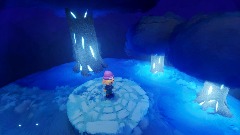 The blue forest