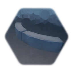 Quarter Circle Stone