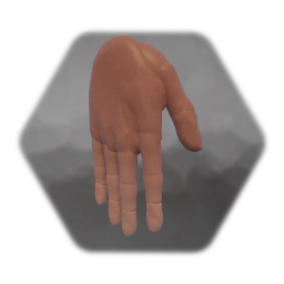 Poseable hand