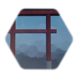 Realistic torii gate