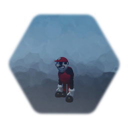 Mario 85 Pc Port Desing But I Animated Into a FnF Character