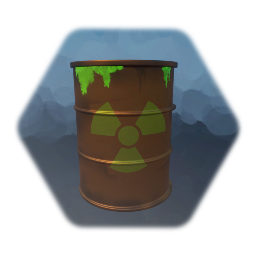 Toxic Barrel (With Sticker)