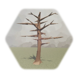 Low Poly Dead Tree
