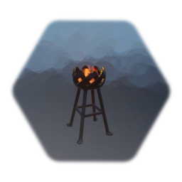 Brazier with Simpler Lighting