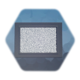 Working TV man head (red power)