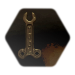 Tool wrench logo