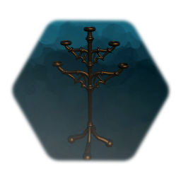 Bat Wing Standing Candelabra