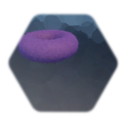 Donut violet