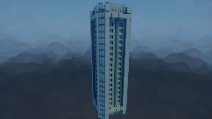 Modularly built building