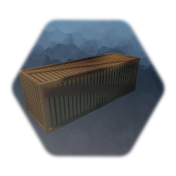 Large Wooden Crate