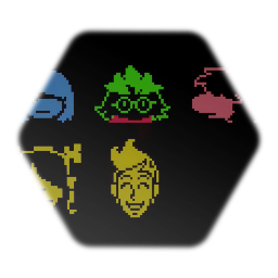 Deltarune Battle Sprite Icons