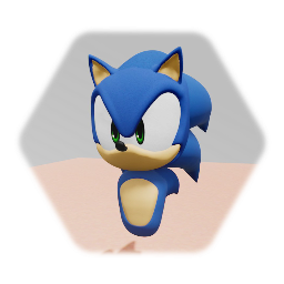 Unfinished sonic model!!!