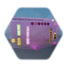 Rotate Object (D-Pad and Tilt Controls)