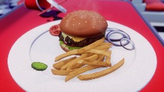 Realistic Burger