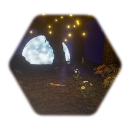 Calming Night Forest