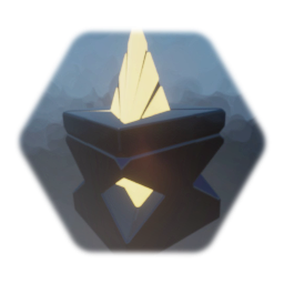 Triangular Table Lamp