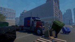 Optimus Prime Transformation Scene