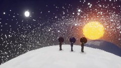 Shiny Group on the Moon