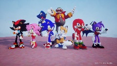 Sonic DAWN Character Model Showcase