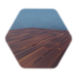 Scuffed Old Wood Floor