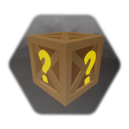 CRASH - Question mark crate