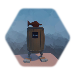 Rayman barrel pirate