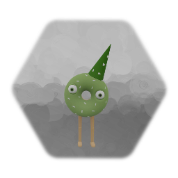 Wasabi Wizard Doughnut