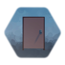 Low poly door