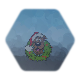 Scooby Doo  Christmas Theme Pixel Art