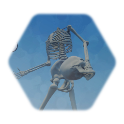 Recapitated Skeleton Puppet