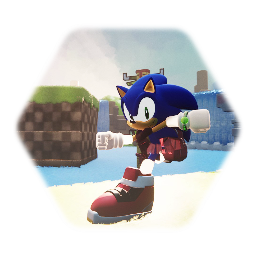 Sonic/ mr blue needle mouse 4V