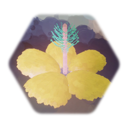 Yellow Hibiscus Flower