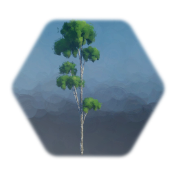 Realistic Birch Tree