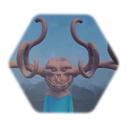 Messing around, demon.