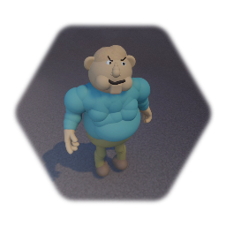 BALD FAT GUY