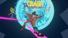 Crash bandIcoot 4 Main menu