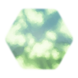 Glowing Green Alien Light