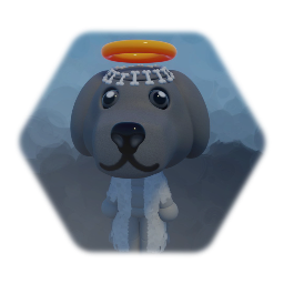 Angel Dog Puppet