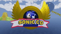 Sonic CD Title Screen