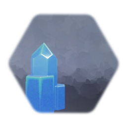 Blue crystal