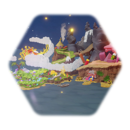 Rayman 1 World Map