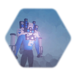 Titan speakerman upgraded but blue