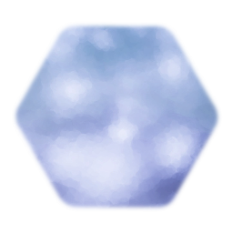 Blue and White Spotted Light