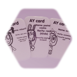 AY card collection