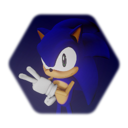 Sonic the Hedgehog CGI Model