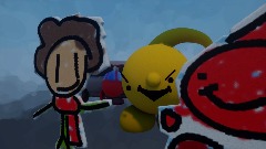 what really happened in the puppet show from hunting r but bad