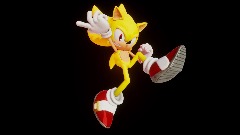 Super Sonic Transformation Animation Test