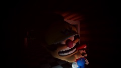 The Wario apparition but mario is beeg