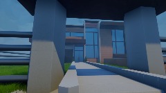 Mansion - wood, glass, and steel
